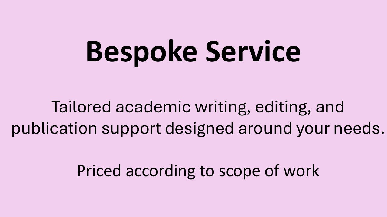 Bespoke Service